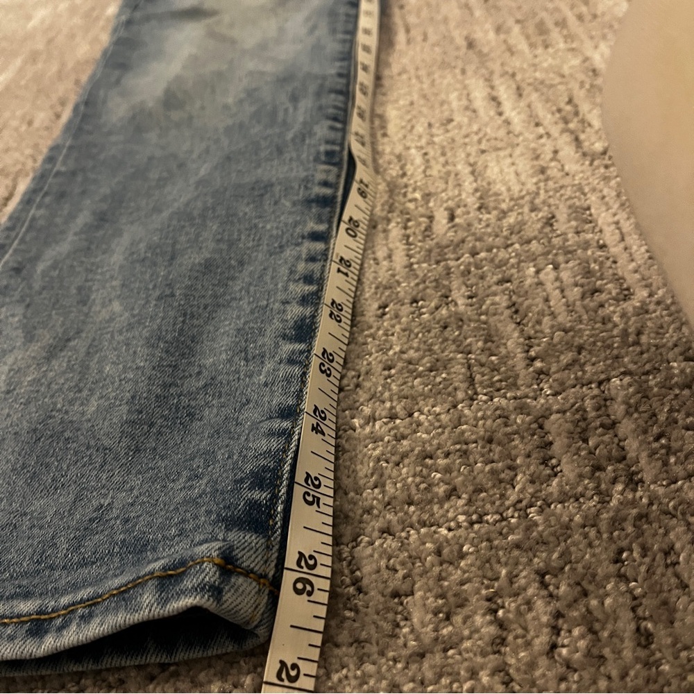 ✨Old Navy High Rise Straught Light Blue Skinny Jeans | Denim | Size 4 - Picture 9 of 9